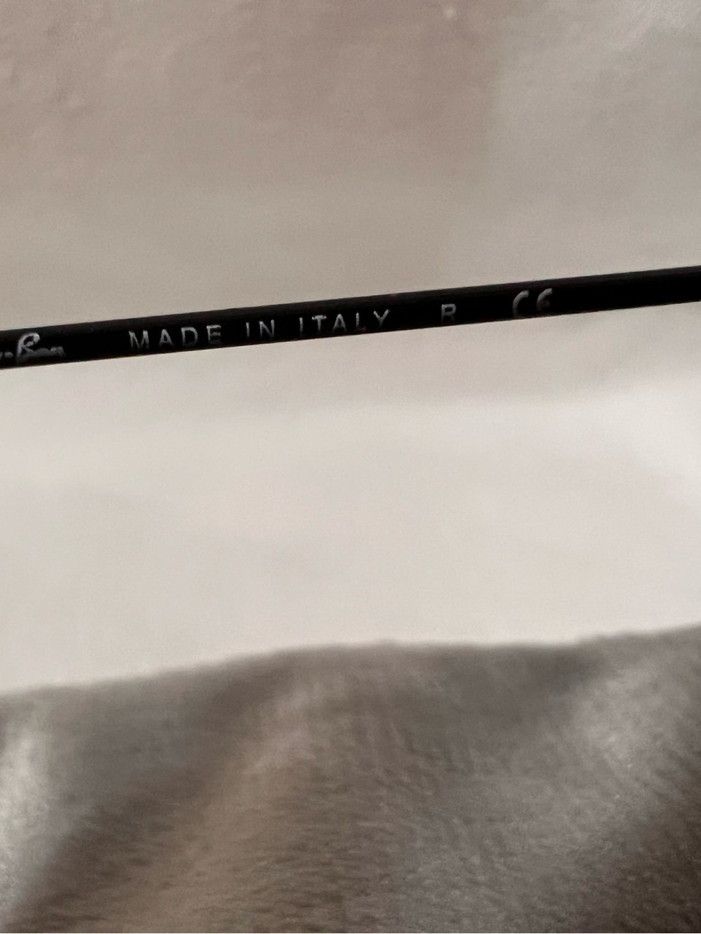 Ray-Ban Black Slim Temple Sunglasses - Picture 5 of 7